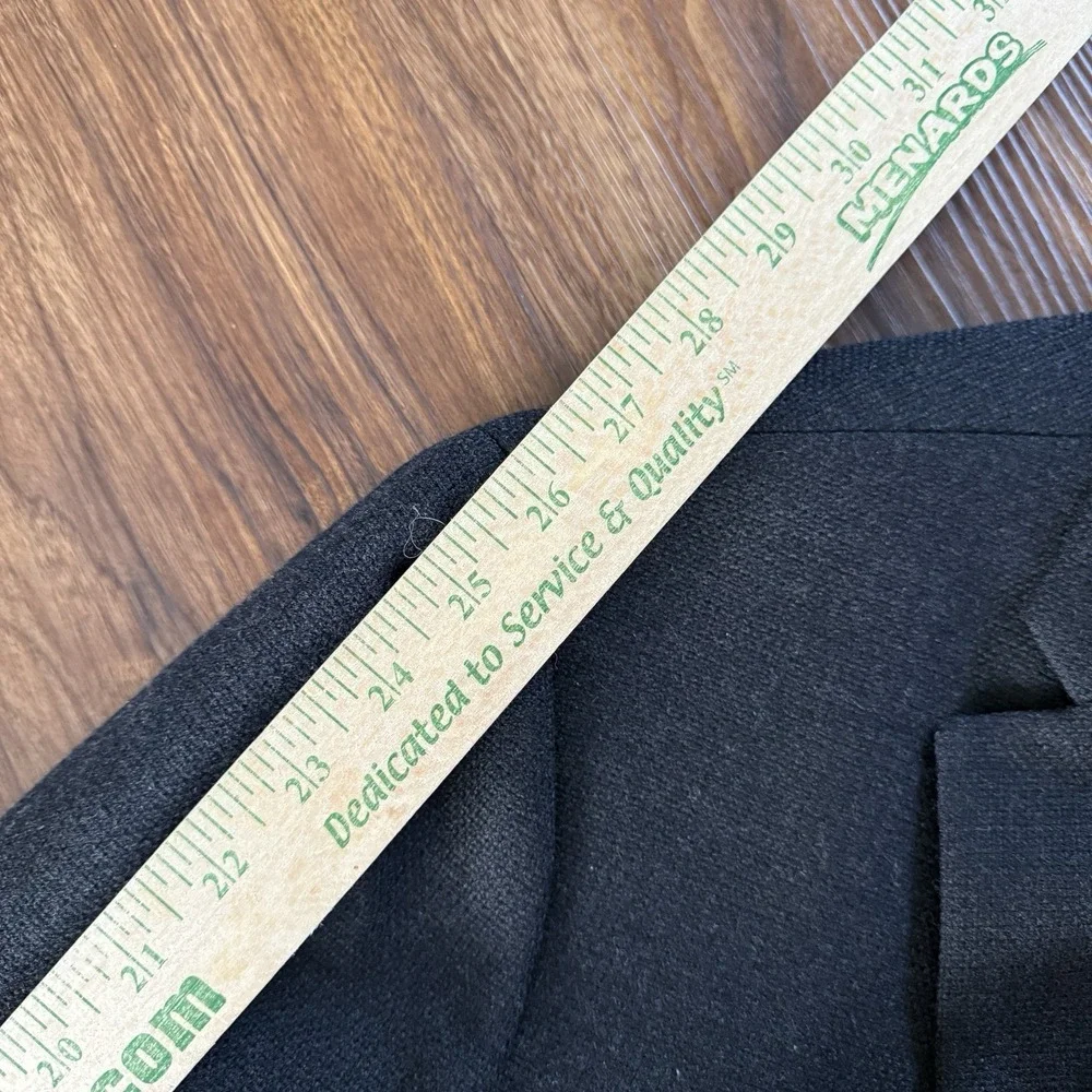 Lauren Ralph Lauren Charcoal Gray Textured Sport Coat 42R Blazer Pebbled Weave